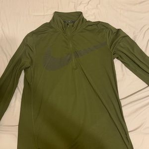 Nike quarter zip dry fit athletic wear